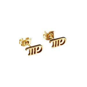 Taylor Swift TTPD Gold-Plated Earrings – Brand New in Box
